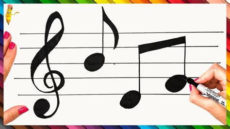 how to draw a music note easy: the art of musical notation and its visual representation